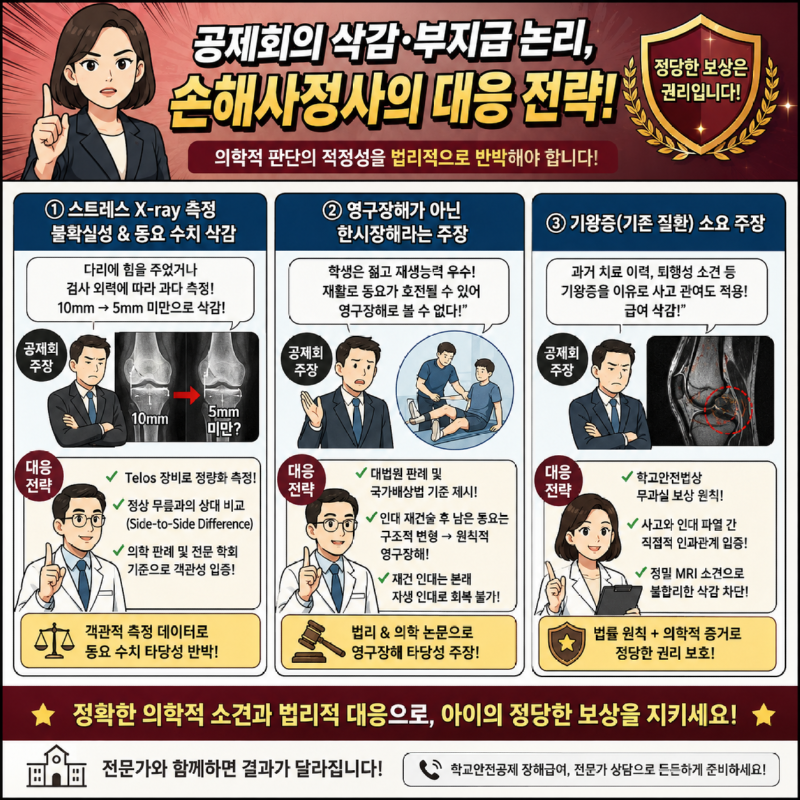 학교안전공제 십자인대파열 손해사정사의 대응전략.png